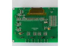 China LCM Positive Monochrome LCD Screen COB Modules ST7565P Controller supplier