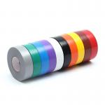 Grey Insulation PVC Electrical Tape Flame Retardant for sale