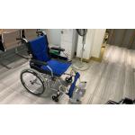 Orange Lightweight Aluminum Manual Wheelchair 863L Fit Up Armrest for sale