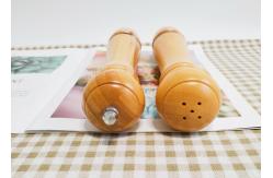 China Salt And Pepper Wood Grinder Set Ceramic Grinding Mechanism supplier