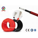 TUV CE certificated DC single core PV1-F 6mm2 solar pv cable for solar panel for sale