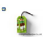 Paper 3D Custom Printed Hang Tags With String , Custom Swing Tags For Food for sale