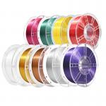 Silk Gold Toughness Enhanced 3D Printer Filament Suitable For Desktop Printer for sale