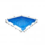 Stackable Cargo HDPE Plastic Pallets 9 Feet 4 Way Entry 120*110cm