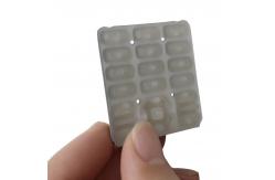 China Small Remote Control Silicone Rubber Button With Conductive Particles supplier
