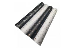 China Flower Bouquet Cardboard Wax Gift Wrap Paper Roll Thin Matte Custom Logo Printed supplier