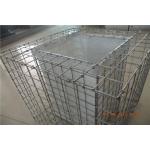 Iron Wire Mesh Rock Baskets Galvanized Stone Cages For Garden Walls for sale