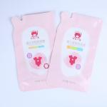 Double Sided Plastic 180mic Fluid Spout Pouch Packaging Laundry Washing Detergents Spout for sale