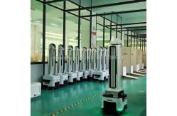 China public AI Powered ultraviolet Virus Killing Robot supplier