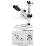 Outstanding White Gem Stereo Optical Microscope 8X - 35X A23.0904-B4 for sale