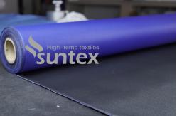 China High Strength PU Coated Fiberglass Fabric For Fabric Expansion Joint supplier