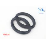 Black Color Square Bag Metal Buckle For Handbag & Bag 36 x 36mm Size durable for sale