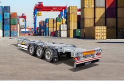 China High Quality Heavy Load Capacity Trailer Skeleton Parts Container Transportation supplier