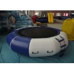 Lake Inflatable Water Games Inflatable Water Trampoline Dia3m 0.9mm PVC Trapaulin for sale