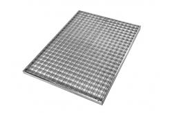 China Galvanized 30mm Thickness Industrial Steel Grating Doormats Pressed Mesh 30x30mm supplier