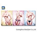 30 X 40cm Sexy And Lovely Girl 3 Dimensional Lenticular Flip / Custom Lenticular Printing for sale