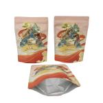 Custom Stand Up Pouch With Zipper For Food Aluminum Foil Soft Touch Mylar Bag for Dry Fruit Snack Candy for sale