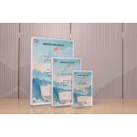 A4 Horizontal Desktop T Shape Magnetic Acrylic Sign Holder for sale