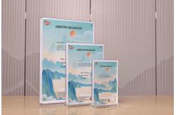 China A4 Horizontal Desktop T Shape Magnetic Acrylic Sign Holder supplier