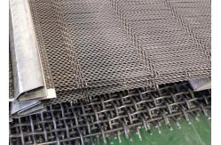 China 65mn High Tensile Strength 6mm Woven Vibrating Screen Mesh Wear And Abrasion Resistance supplier