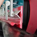 Polyurethane Solid Dual Sealing Skirting Double Lip PU Skirt Rubber Conveyor for sale
