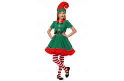 China Holiday juniors halloween costumes , Elf kids fancy dress for Carnival supplier