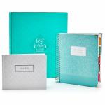 Hard Paper Cover Custom Personal Planner With Planning Stickers / Gift Box