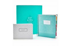 China Hard Paper Cover Custom Personal Planner With Planning Stickers / Gift Box supplier