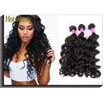 Hot Beauty Virgin Human Hair Extensions Big Curl Double Machine Weft Avoid Shedding for sale