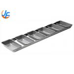 RK Bakeware China Foodservice NSF  6 Strap Aluminum Pullman Bread Loaf Pan for sale