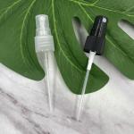 Ribbed Closure Fine Mist Sprayer Pump 18/410 Polypropylene Plastic With PP Cap