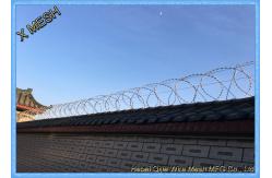 China BTO 22 450mm Diameter Galvanized Binding Wire Concertina Razor Barbed Wire supplier