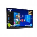 75 Inch 16 RAM 512G ROM Interactive Touch Screen Whiteboard For School Classroom for sale