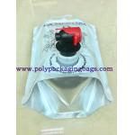 Juice Liquid Packaging PE 1.5L Stand Up Pouch With Spout / Spigot