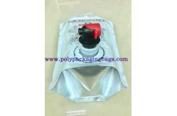 China Juice Liquid Packaging PE 1.5L Stand Up Pouch With Spout / Spigot supplier