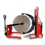 Custom Roll Handling Solutions Electric Semi Electric Stackers For Paper And Packaging Industries for sale