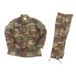 Pleated Back Military Camo Outfit , Desert Camouflage Uniform With Sleeve Pocket for sale