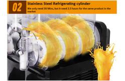 China Frozen Ice Slush Machine / Slush Maker , Commercial Refrigeration Smoothie Machine supplier