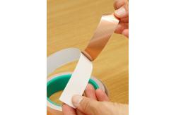 China 0.1mm 25mm Conductive Adhesive Copper Tape Double Sided Adhesive Thermal Conductive Tape supplier