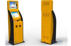 China Infrared / SAW Touch Screen ATM Kiosk With Webcam Payment Terminal Cash Machine supplier