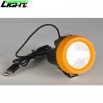 Lightweight LED Mining Hard Hat Lights 10000lux GL2.5-C For Underground for sale