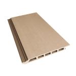 Eco Waterproof Composite Wood Plastic WPC Slat Panel For Walls 17mm for sale