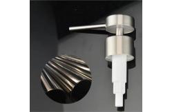 China Hotel Essential Stainless Steel Lotion Pump With Long-Lasting Function supplier