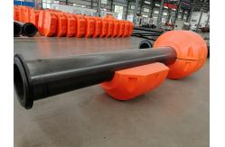 China Buoyancy 150N HDPE Pipe Floaters Custom Length Good Flexibility / Impact Resistance supplier