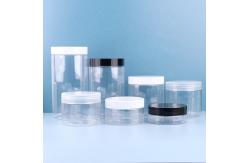 China Snacks Dried Fruit Kitchen Storage Clear Plastic PET Jar With Lids supplier