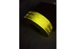 China Fluorescent Vehicle Conspicuity PC Prismatic Reflective Tape supplier