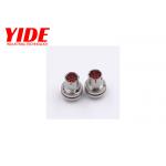 IP67 Aerospace Aviation Plug Connector Socket Flange Mounting ISO9001 for sale