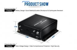China MDVR System Vehicle Cctv System HDD Storage ADAS DSM BSD Optional supplier