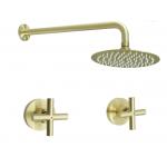 All Copper Brush ODM 0.8MPA Concealed Shower Mixer Tap for sale