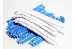 China Light Weight Non Woven Striped Hats Good Elastic And Recoverable supplier